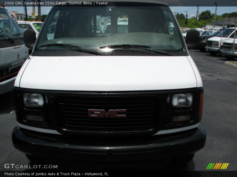 Summit White / Pewter 2000 GMC Savana Van 2500 Cargo