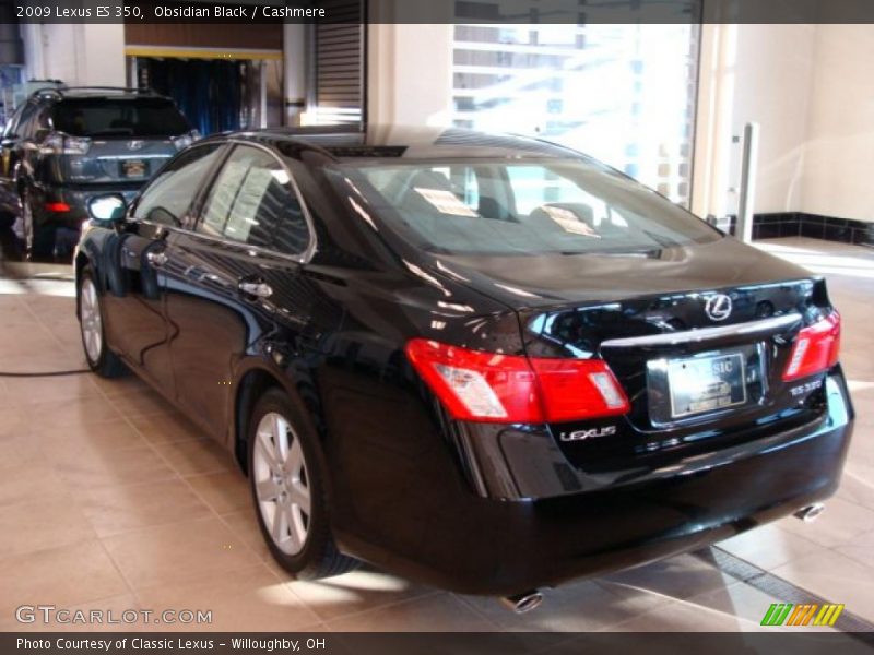 Obsidian Black / Cashmere 2009 Lexus ES 350