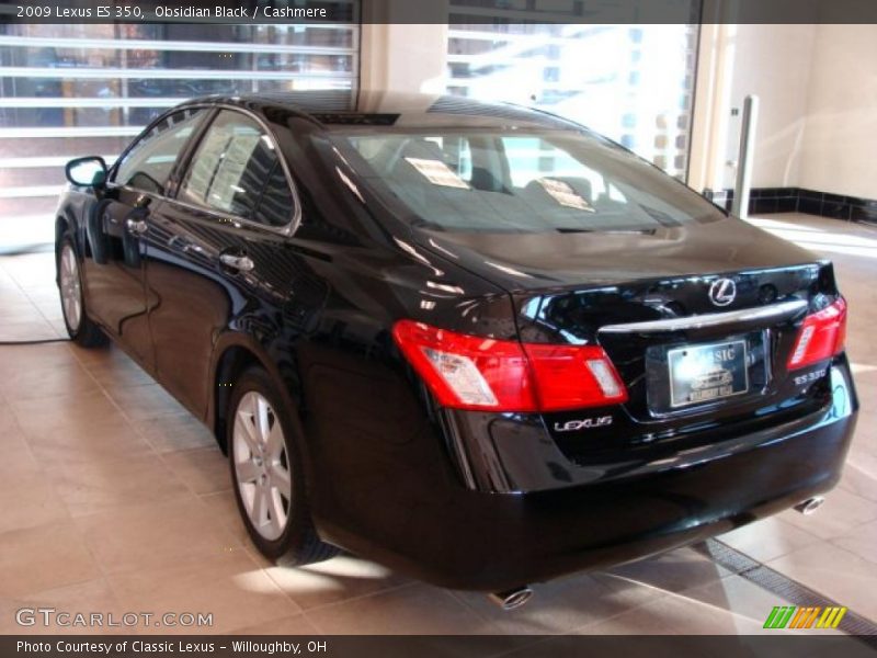 Obsidian Black / Cashmere 2009 Lexus ES 350