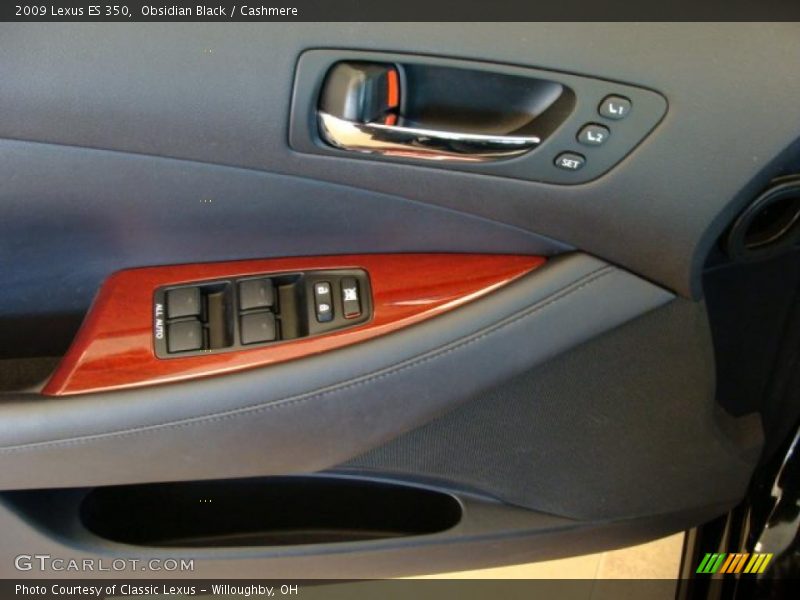 Obsidian Black / Cashmere 2009 Lexus ES 350
