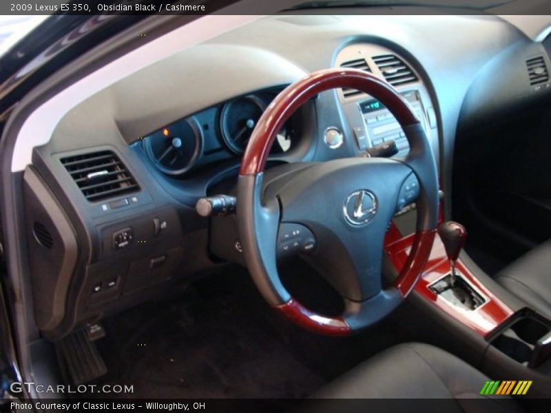 Obsidian Black / Cashmere 2009 Lexus ES 350