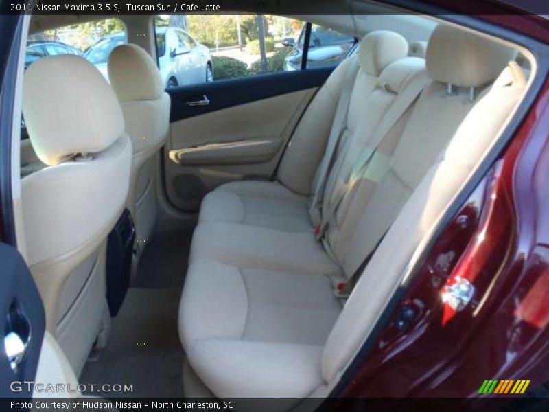  2011 Maxima 3.5 S Cafe Latte Interior