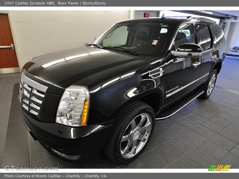 Black Raven / Ebony/Ebony 2007 Cadillac Escalade AWD