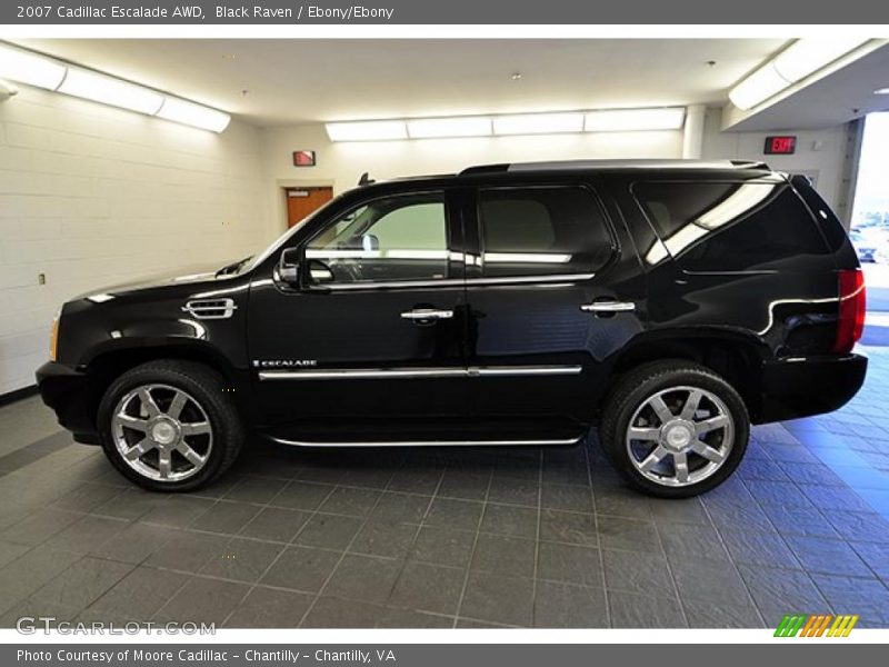 Black Raven / Ebony/Ebony 2007 Cadillac Escalade AWD