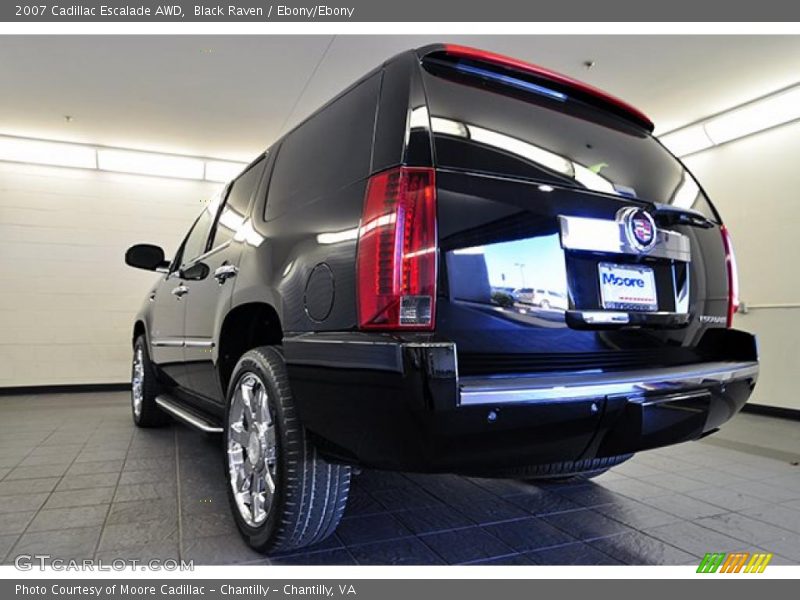 Black Raven / Ebony/Ebony 2007 Cadillac Escalade AWD