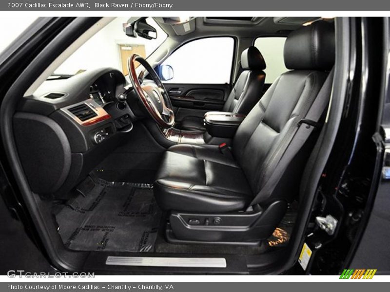 Black Raven / Ebony/Ebony 2007 Cadillac Escalade AWD
