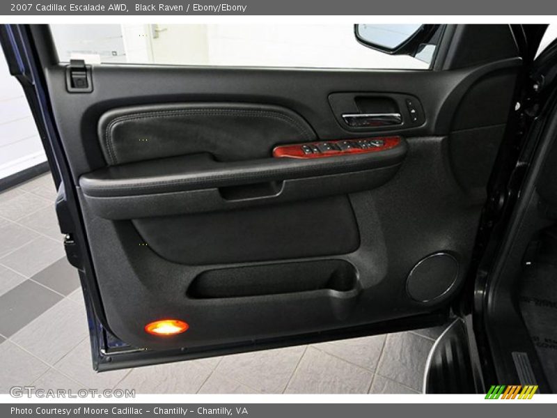 Black Raven / Ebony/Ebony 2007 Cadillac Escalade AWD