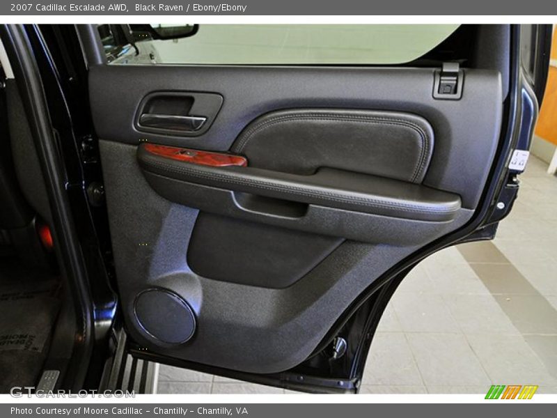Black Raven / Ebony/Ebony 2007 Cadillac Escalade AWD