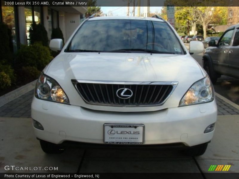 Crystal White / Ivory 2008 Lexus RX 350 AWD