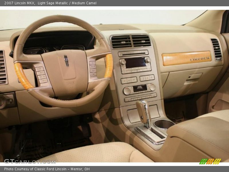 Light Sage Metallic / Medium Camel 2007 Lincoln MKX