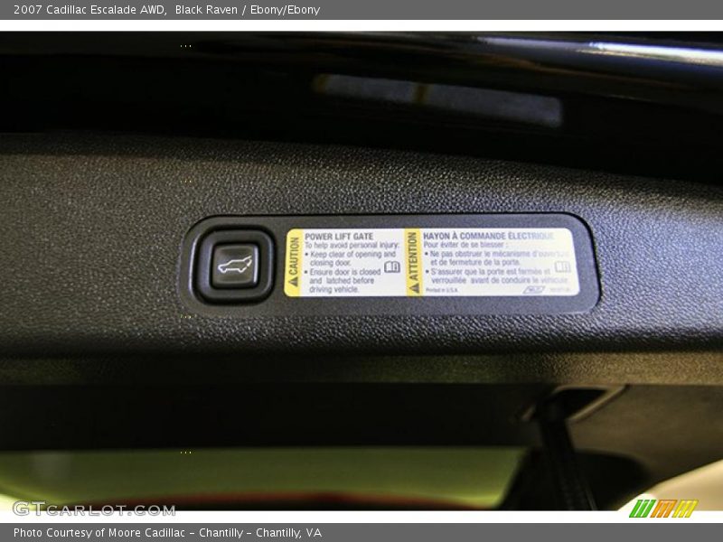 Black Raven / Ebony/Ebony 2007 Cadillac Escalade AWD
