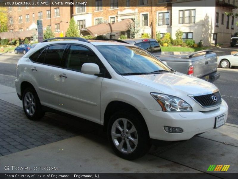Crystal White / Ivory 2008 Lexus RX 350 AWD
