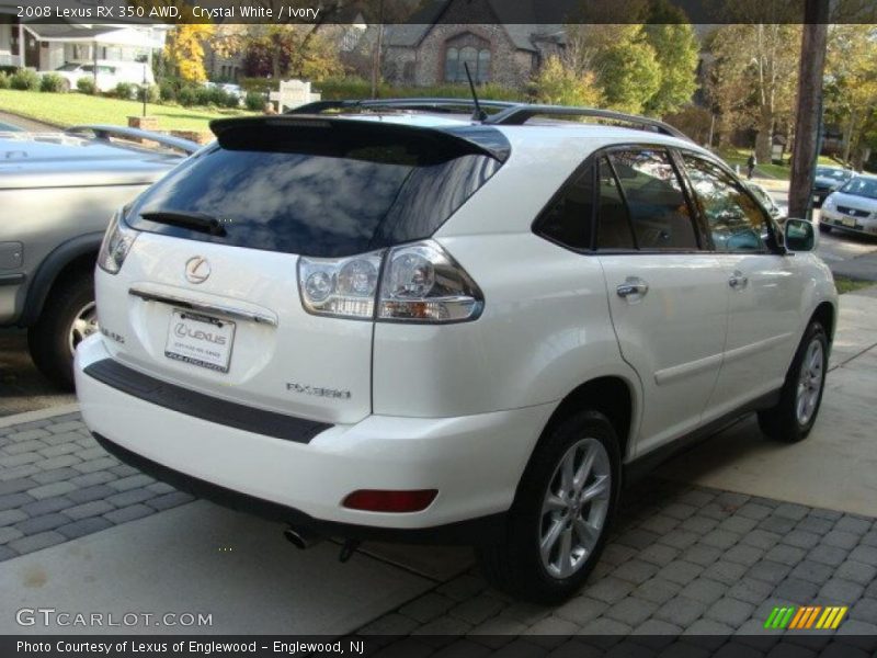 Crystal White / Ivory 2008 Lexus RX 350 AWD