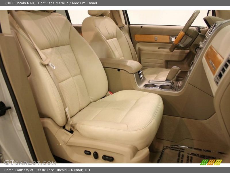 Light Sage Metallic / Medium Camel 2007 Lincoln MKX
