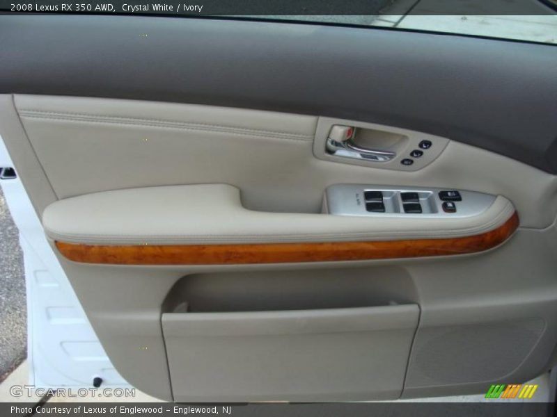 Crystal White / Ivory 2008 Lexus RX 350 AWD