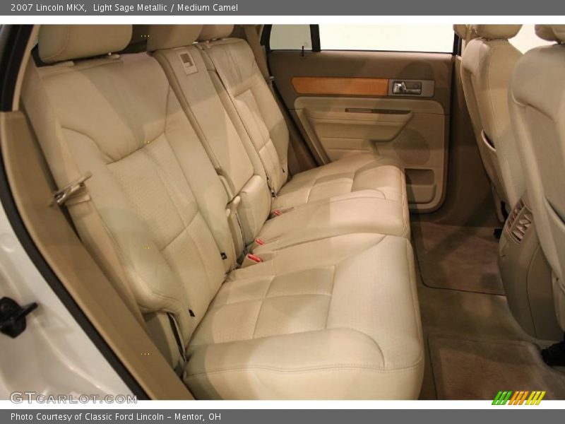 Light Sage Metallic / Medium Camel 2007 Lincoln MKX