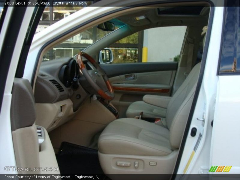 Crystal White / Ivory 2008 Lexus RX 350 AWD