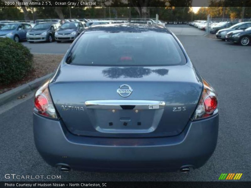 Ocean Gray / Charcoal 2010 Nissan Altima 2.5 S