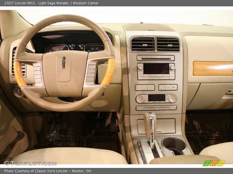 Light Sage Metallic / Medium Camel 2007 Lincoln MKX