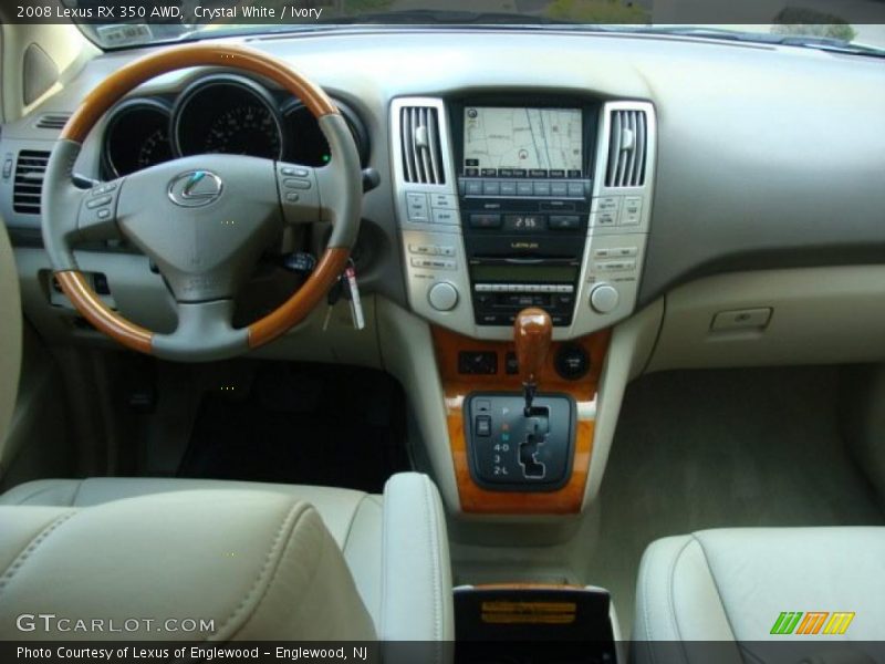 Crystal White / Ivory 2008 Lexus RX 350 AWD