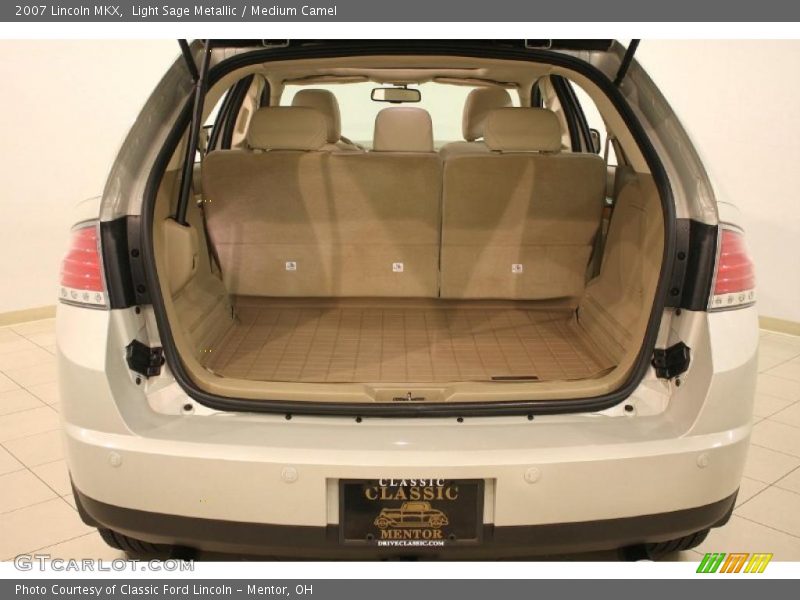 Light Sage Metallic / Medium Camel 2007 Lincoln MKX