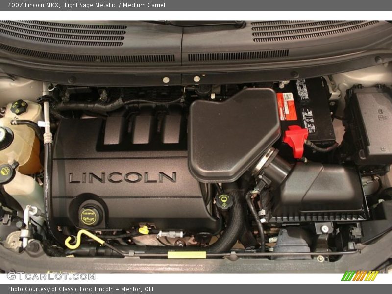 Light Sage Metallic / Medium Camel 2007 Lincoln MKX
