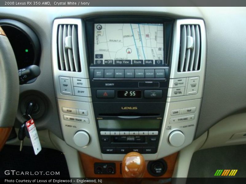 Crystal White / Ivory 2008 Lexus RX 350 AWD
