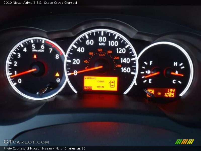 Ocean Gray / Charcoal 2010 Nissan Altima 2.5 S