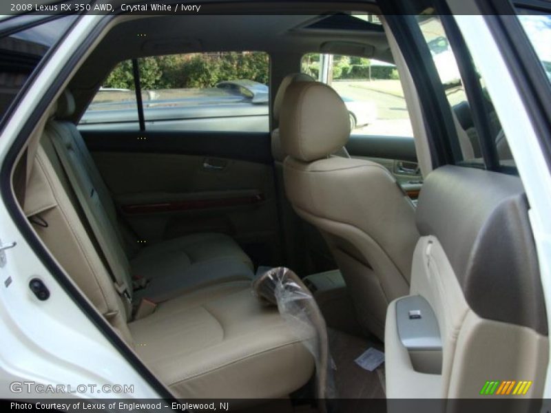 Crystal White / Ivory 2008 Lexus RX 350 AWD