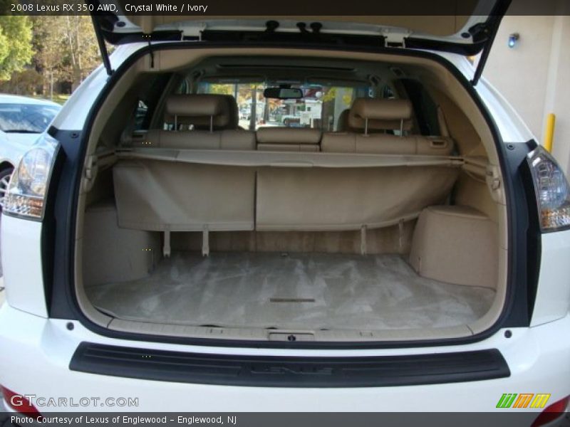 Crystal White / Ivory 2008 Lexus RX 350 AWD