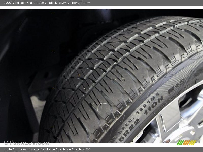 Black Raven / Ebony/Ebony 2007 Cadillac Escalade AWD