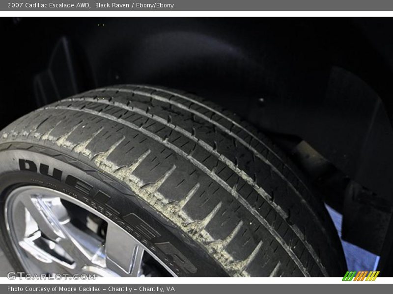 Black Raven / Ebony/Ebony 2007 Cadillac Escalade AWD