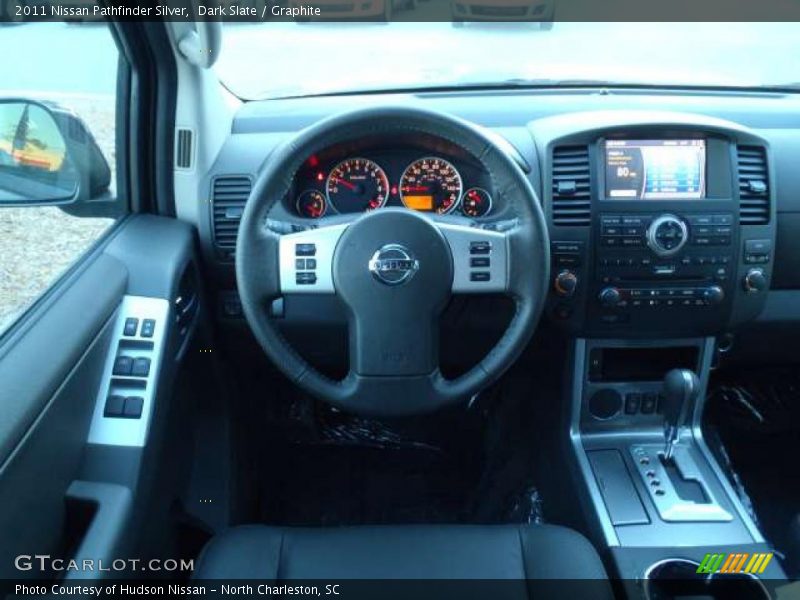 Dashboard of 2011 Pathfinder Silver