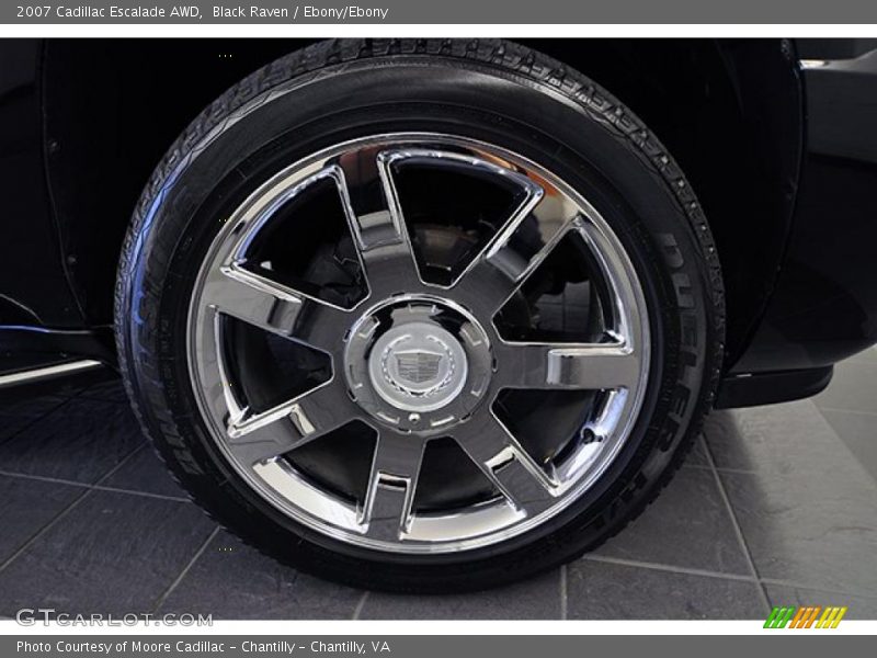 Black Raven / Ebony/Ebony 2007 Cadillac Escalade AWD