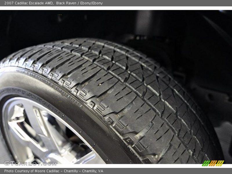 Black Raven / Ebony/Ebony 2007 Cadillac Escalade AWD
