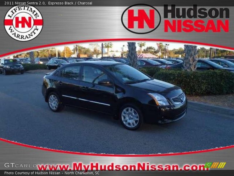 Espresso Black / Charcoal 2011 Nissan Sentra 2.0