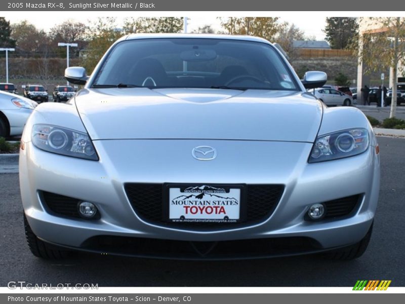 Sunlight Silver Metallic / Black 2005 Mazda RX-8