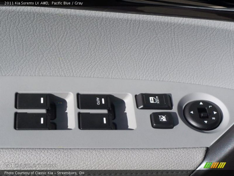 Pacific Blue / Gray 2011 Kia Sorento LX AWD