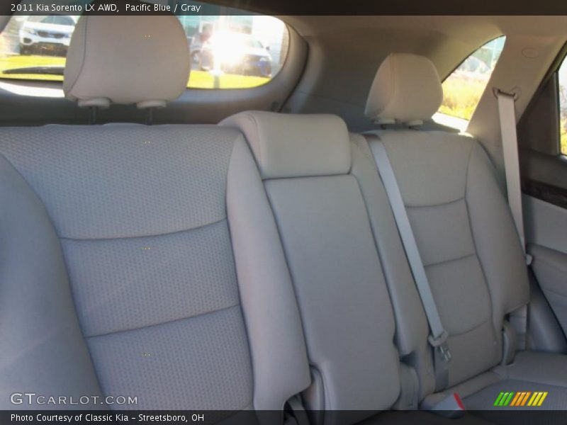 Pacific Blue / Gray 2011 Kia Sorento LX AWD