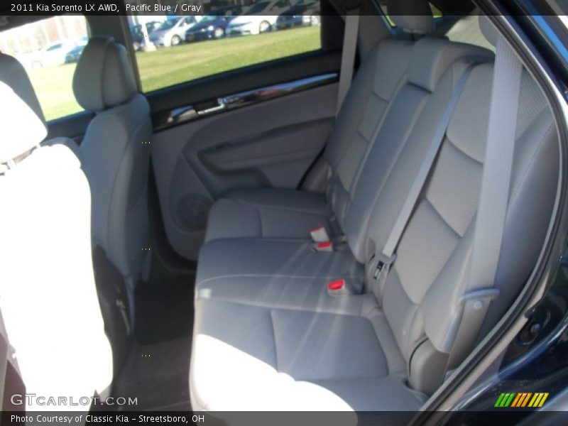 Pacific Blue / Gray 2011 Kia Sorento LX AWD