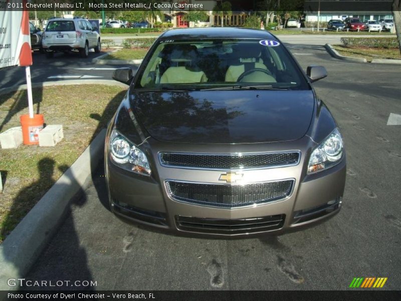 Mocha Steel Metallic / Cocoa/Cashmere 2011 Chevrolet Malibu LT