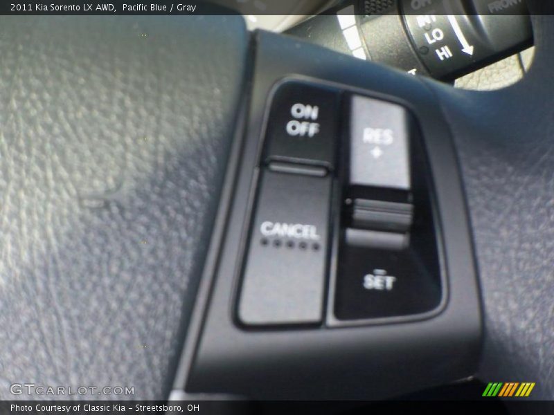 Pacific Blue / Gray 2011 Kia Sorento LX AWD