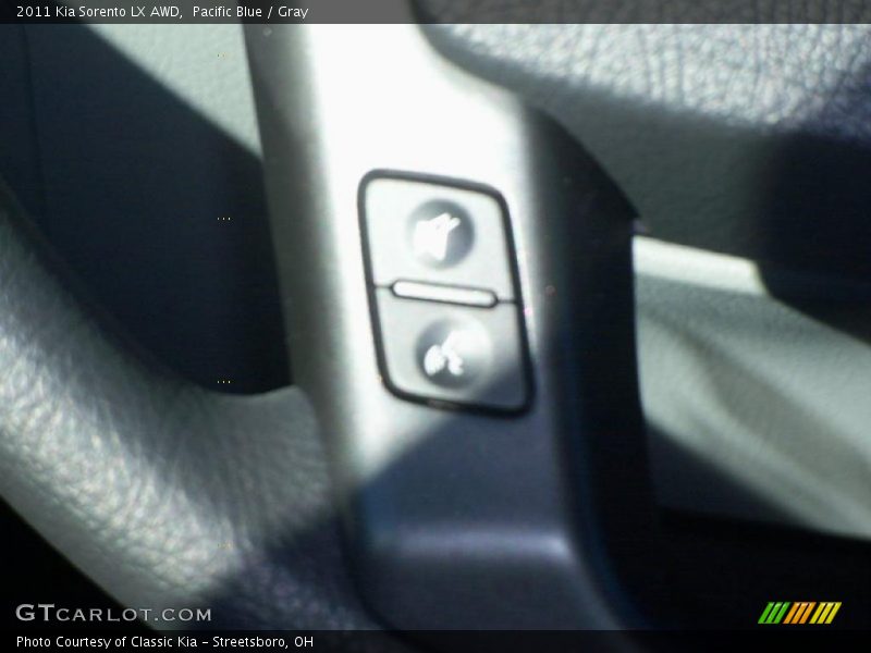 Pacific Blue / Gray 2011 Kia Sorento LX AWD