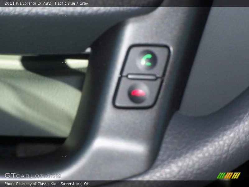 Pacific Blue / Gray 2011 Kia Sorento LX AWD