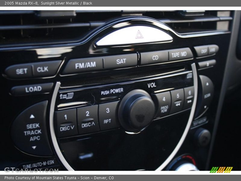 Controls of 2005 RX-8 