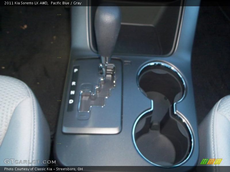Pacific Blue / Gray 2011 Kia Sorento LX AWD