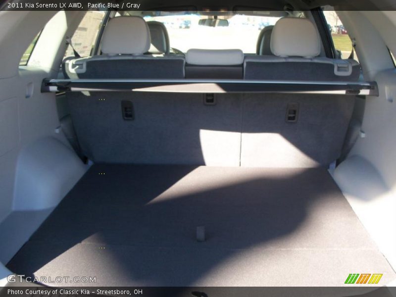 Pacific Blue / Gray 2011 Kia Sorento LX AWD