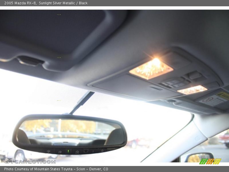 Sunlight Silver Metallic / Black 2005 Mazda RX-8