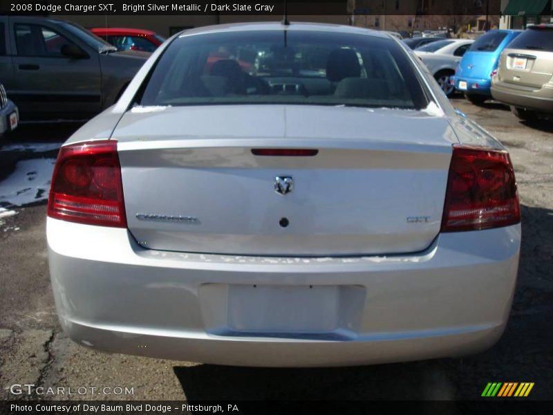 Bright Silver Metallic / Dark Slate Gray 2008 Dodge Charger SXT