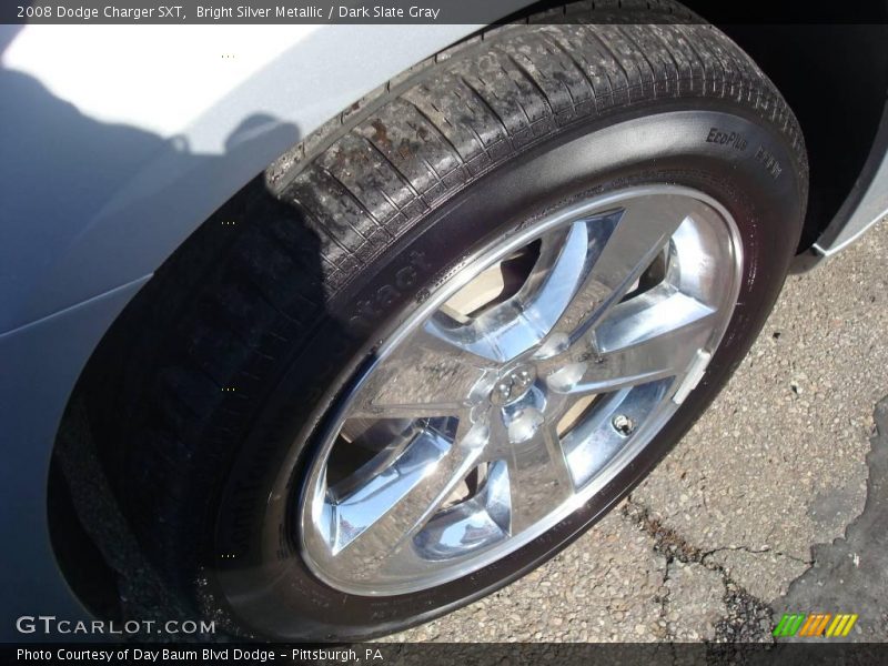 Bright Silver Metallic / Dark Slate Gray 2008 Dodge Charger SXT